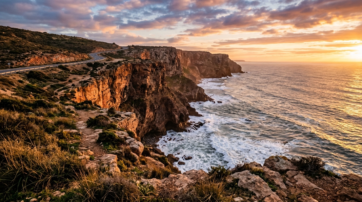Falaises spectaculaires de Tamri